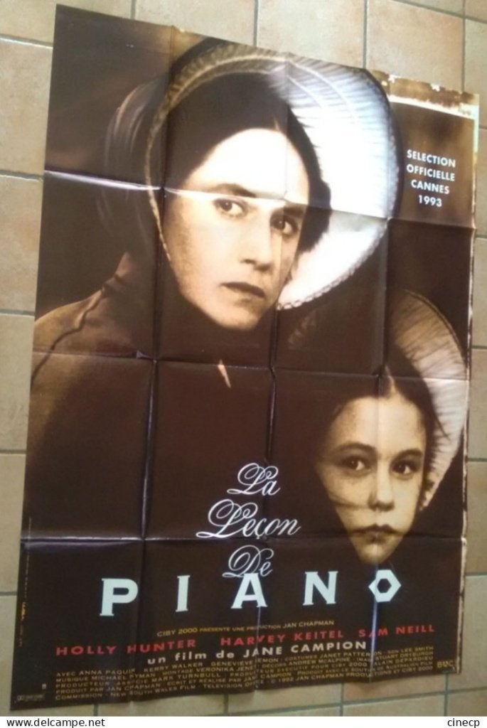 THE   PIANO      filmposter., Rechthoekig Staand, Verzenden, Deurposter of groter, Zo goed als nieuw