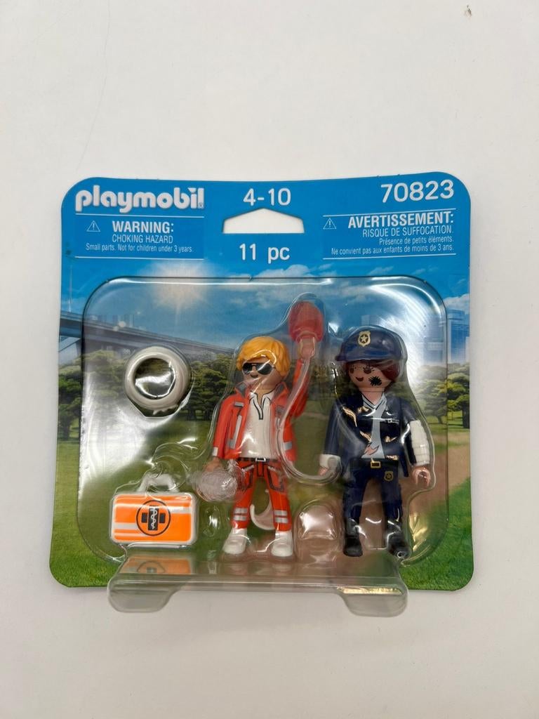 Playmobil 6x Dokter en Politie EHBO set 70823, Kinderen en Baby's, Speelgoed | Playmobil, Ophalen of Verzenden, Nieuw