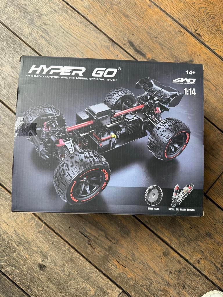 Hyper Go 1/14 RC Off-Road Truck, Hobby en Vrije tijd, Gebruikt, Auto offroad, Schaal 1:14, Ophalen