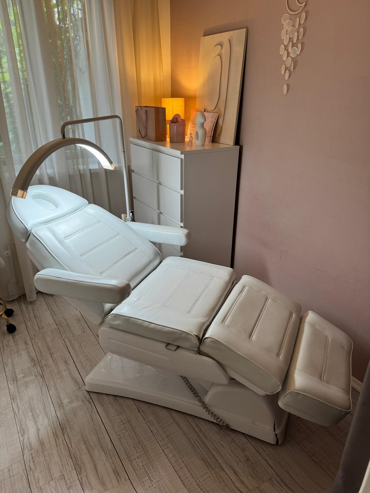 Behandelstoel/massagestoel, Ophalen of Verzenden, Gebruikt, Wit, Eén