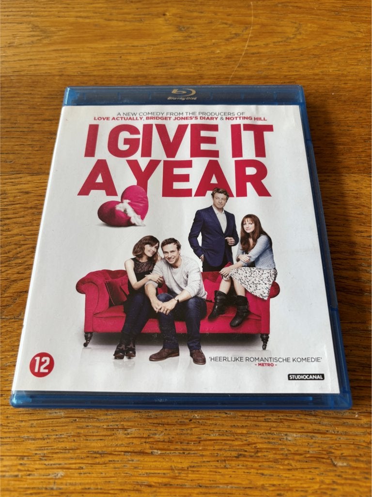 Blu-ray I Give It A Year - NL-Uitgave, Engels, Nederlands, Film, Ophalen of Verzenden
