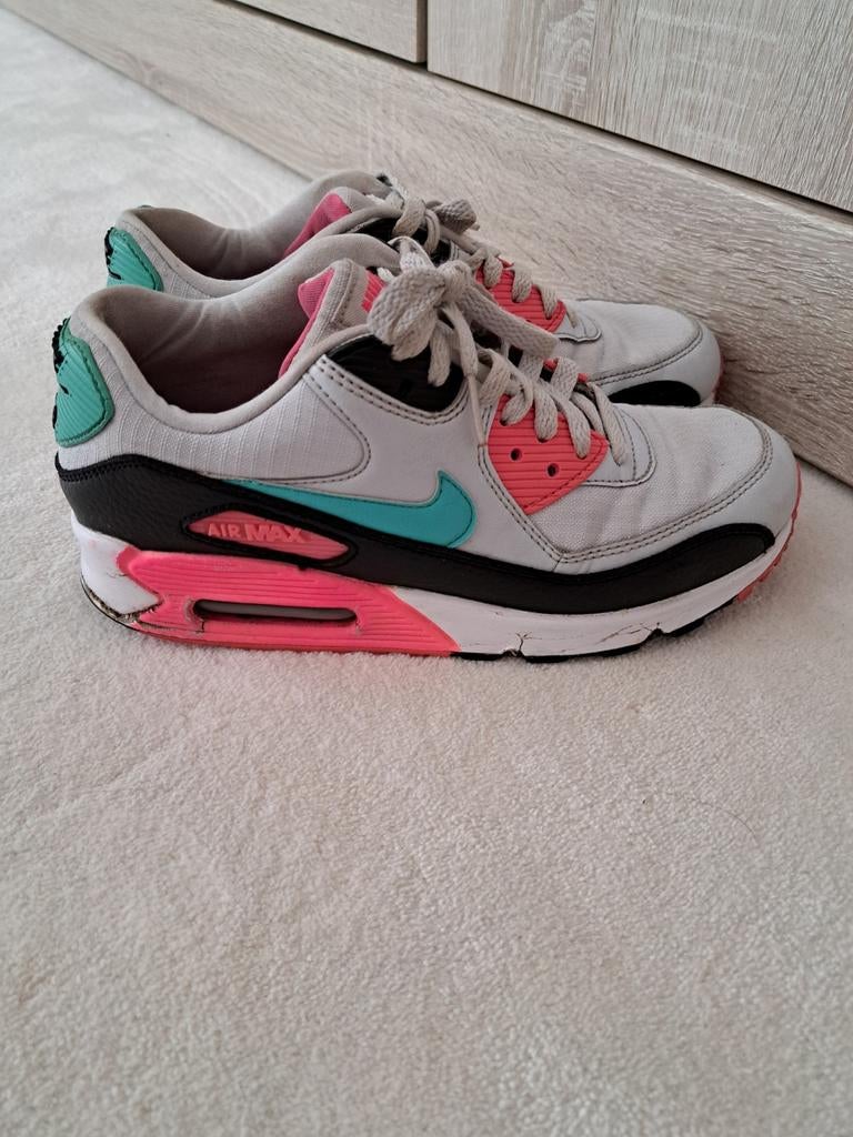 Nike Air Max 90 sneakers - Maat 38, Wit, Nike, Ophalen of Verzenden, Sneakers of Gympen