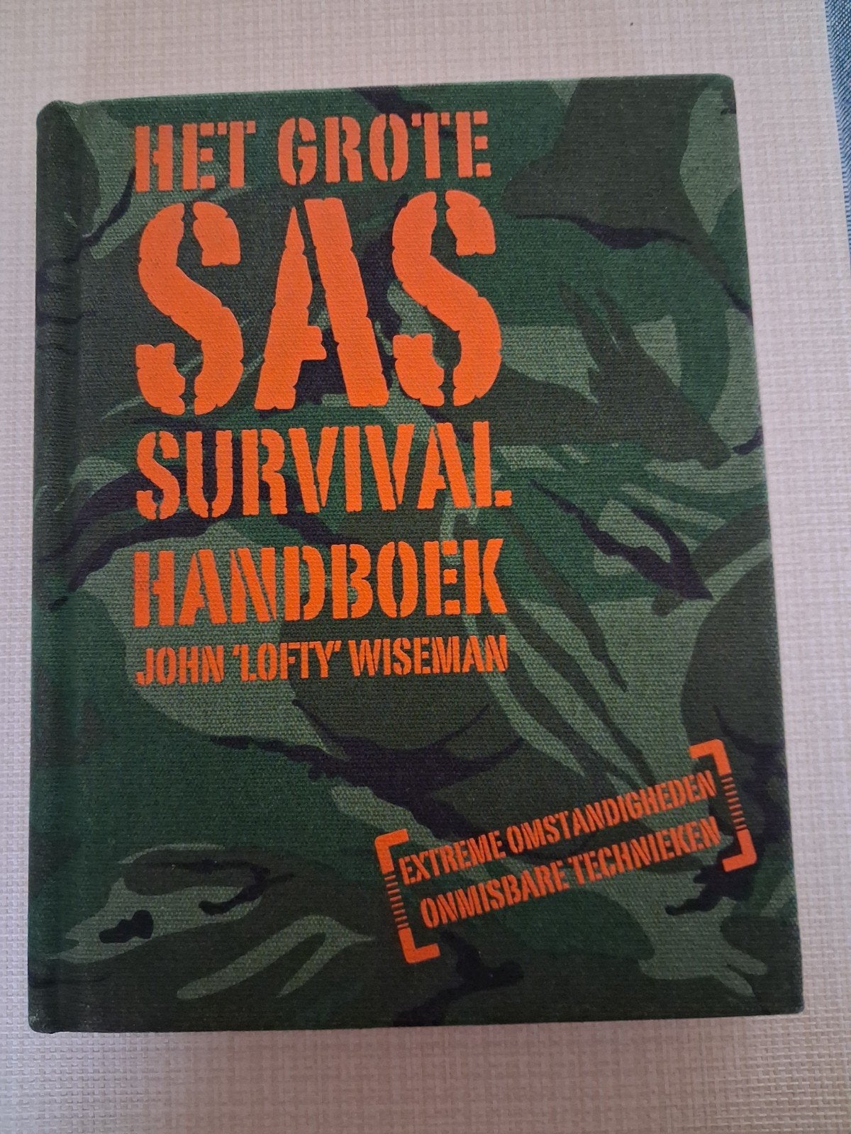 Het Grote SAS Survival Handboek - John 'Lofty' Wiseman, Ophalen of Verzenden, Zo goed als nieuw, John 'Lofty' Wiseman
