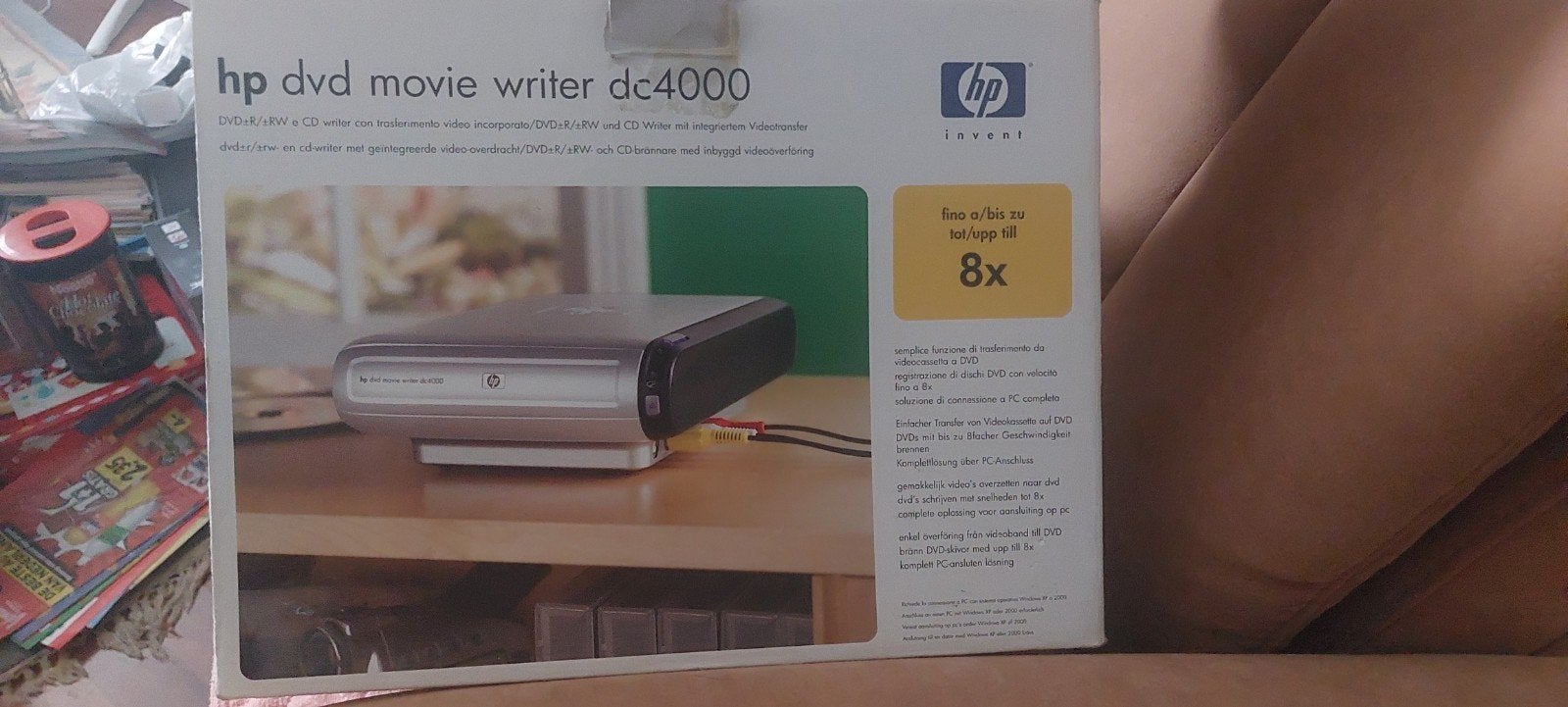 HP DVD Movie Writer dc4000 - Externe DVD-brander, Gebruikt, Dvd, Ophalen of Verzenden, Windows