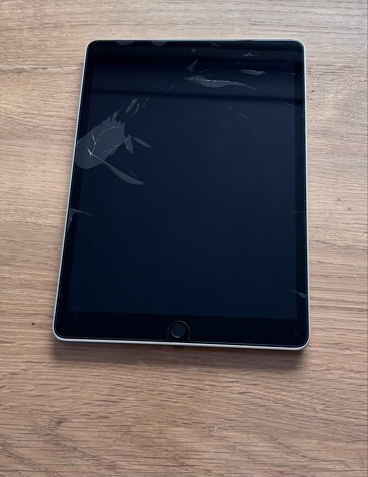 iPad 2021 (9e gen.) silver wifi 64 GB GLAS met barstjes, Apple iPad, Zo goed als nieuw, Ophalen, 10 inch