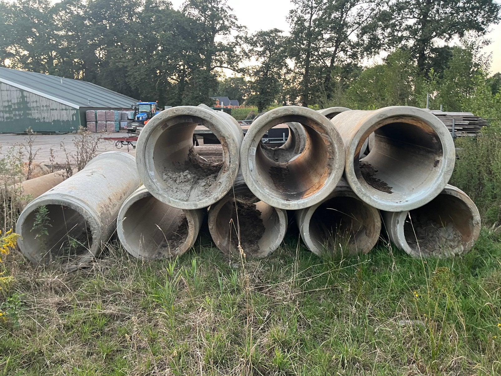Betonduikers 80cm, Ophalen, Afvoer, Zo goed als nieuw, Minder dan 2 meter