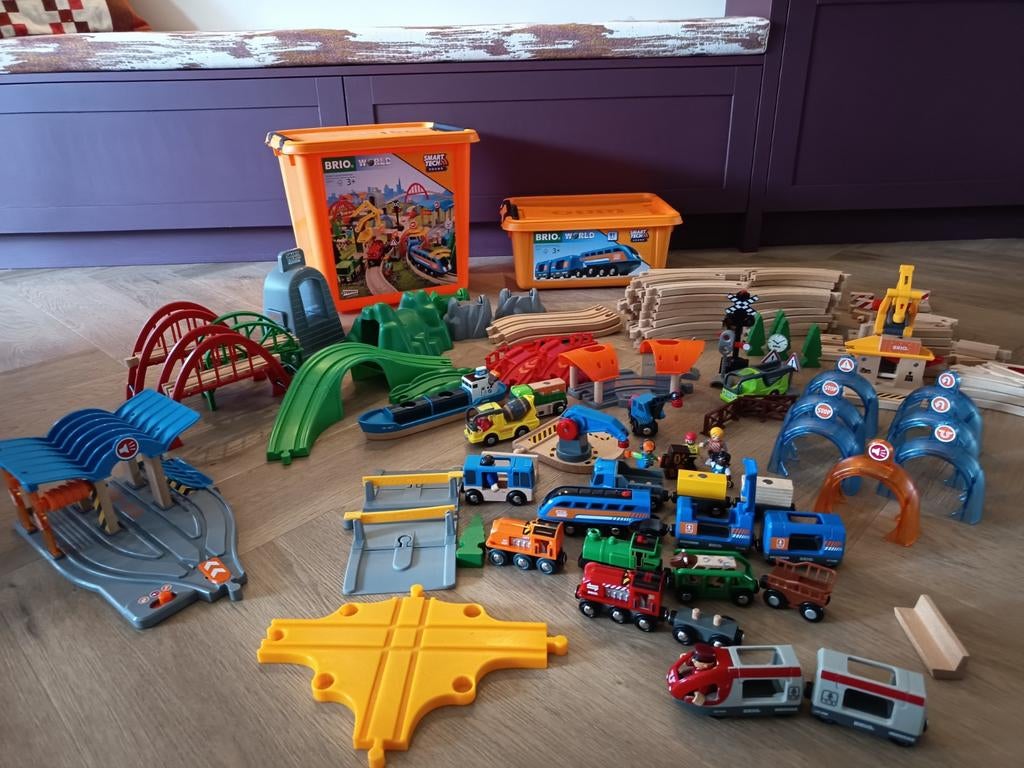 Brio World Smart Tech 33977 Grote Set - Zo goed als nieuw, Ophalen of Verzenden, Zo goed als nieuw