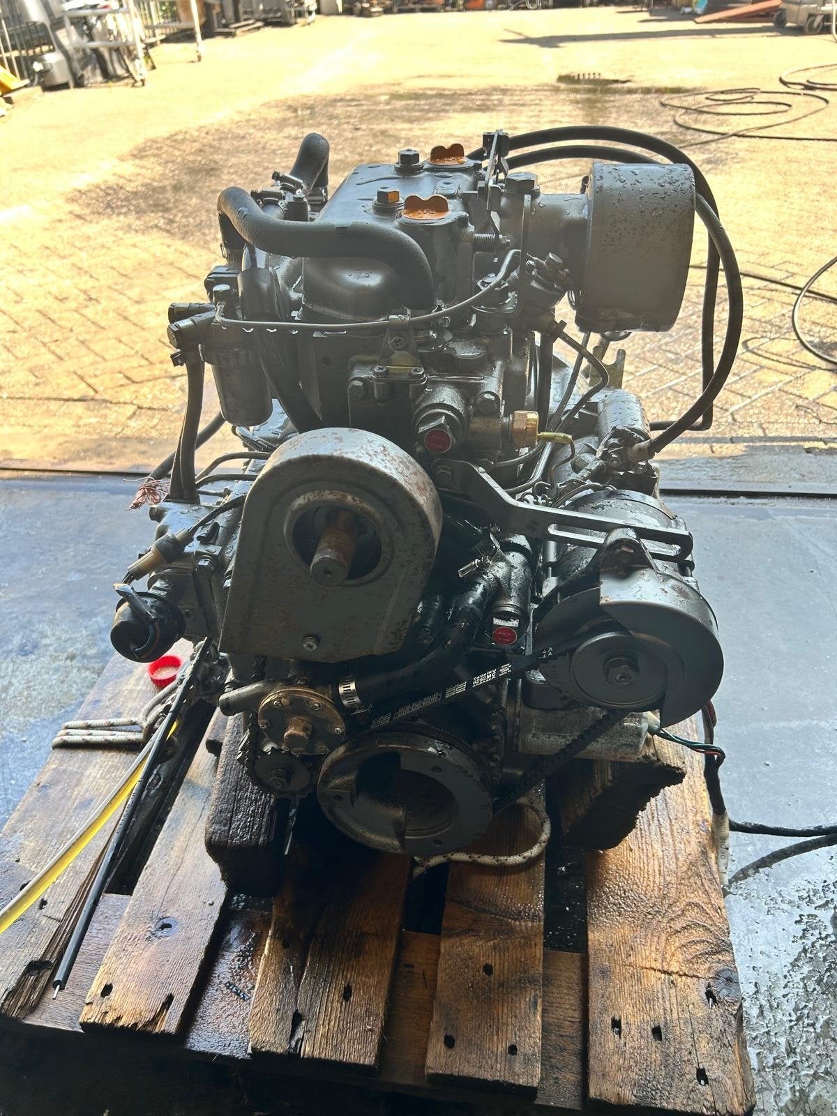 Yanmar 2QM20 Diesel Motor - 20 PK  met keerkoppeling, Ophalen of Verzenden, Gebruikt, Motor en Techniek, Zeilboot of Motorboot