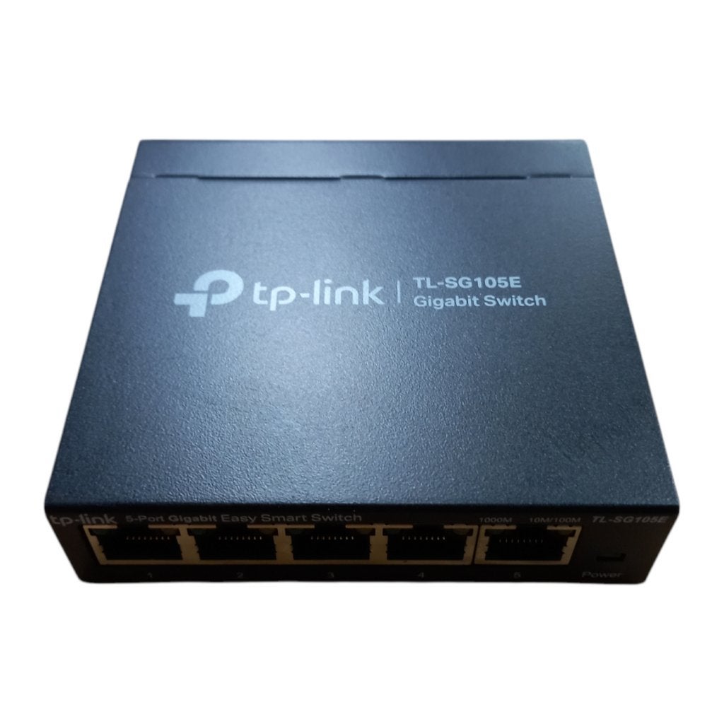 TP-LINK TL-SG105E I Nette Staat I 1 Maand Garantie, Flex Ltd., Zo goed als nieuw, https://flex.com/contact-us, Nobelstraat 10, 5807 GA Oostrum