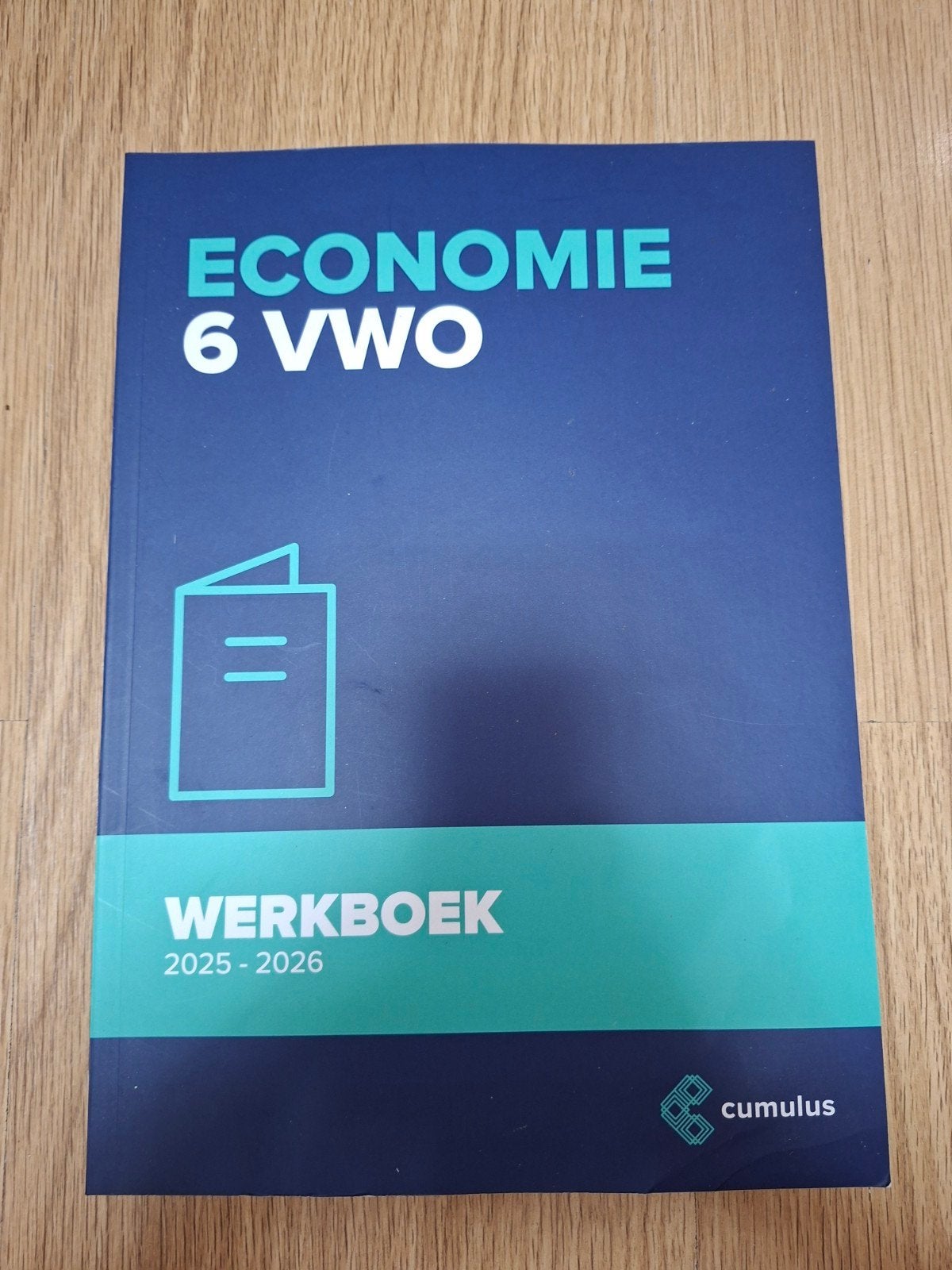 Economie 6 VWO Werkboek 2025-2026 Cumulus, Boeken, Cumulus, Ophalen of Verzenden, Gamma, WO