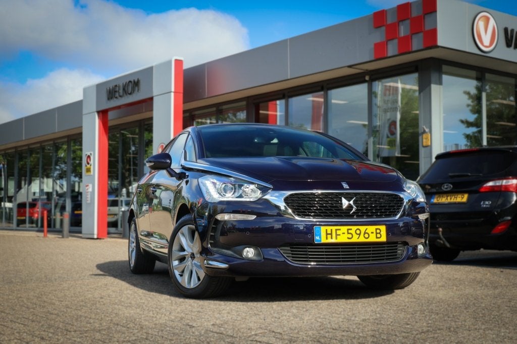 DS DS 5 1.6 Turbo 165PK | CAMERA | PANO | CLIMA | CRUISE, Auto's, Automaat, Euro 6, 4 cilinders, Blauw