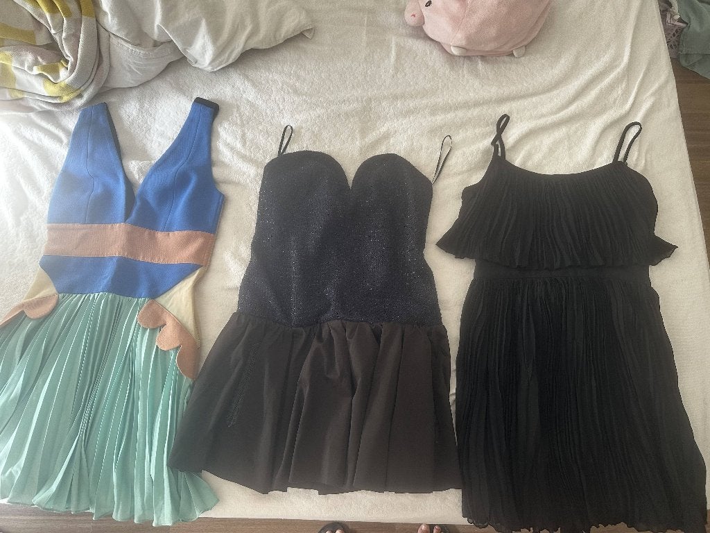 3 DRESSES FOR SALE, Ophalen, Zo goed als nieuw, Maat 36 (S), Boven de knie