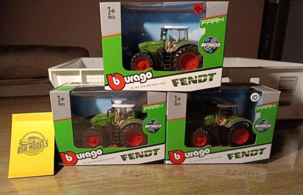 Bburago Fendt 1050 Tracktor, S, Auto, R, Nieuw