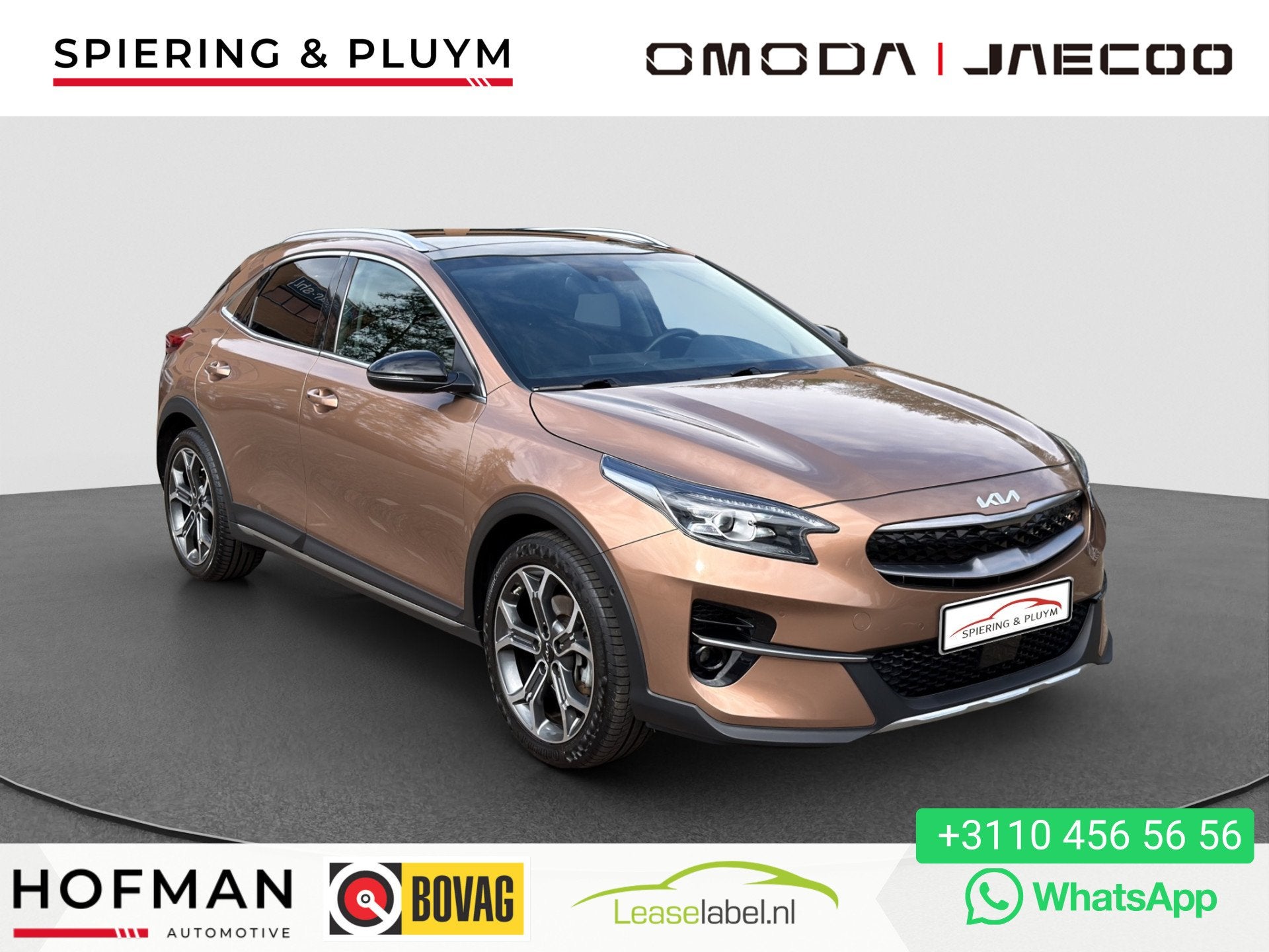 Kia Xceed 1.6 GDi PHEV ExecutiveLine | Pano | Trekhaak | Mem, Auto's, XCeed, Gebruikt, Euro 6, Bruin