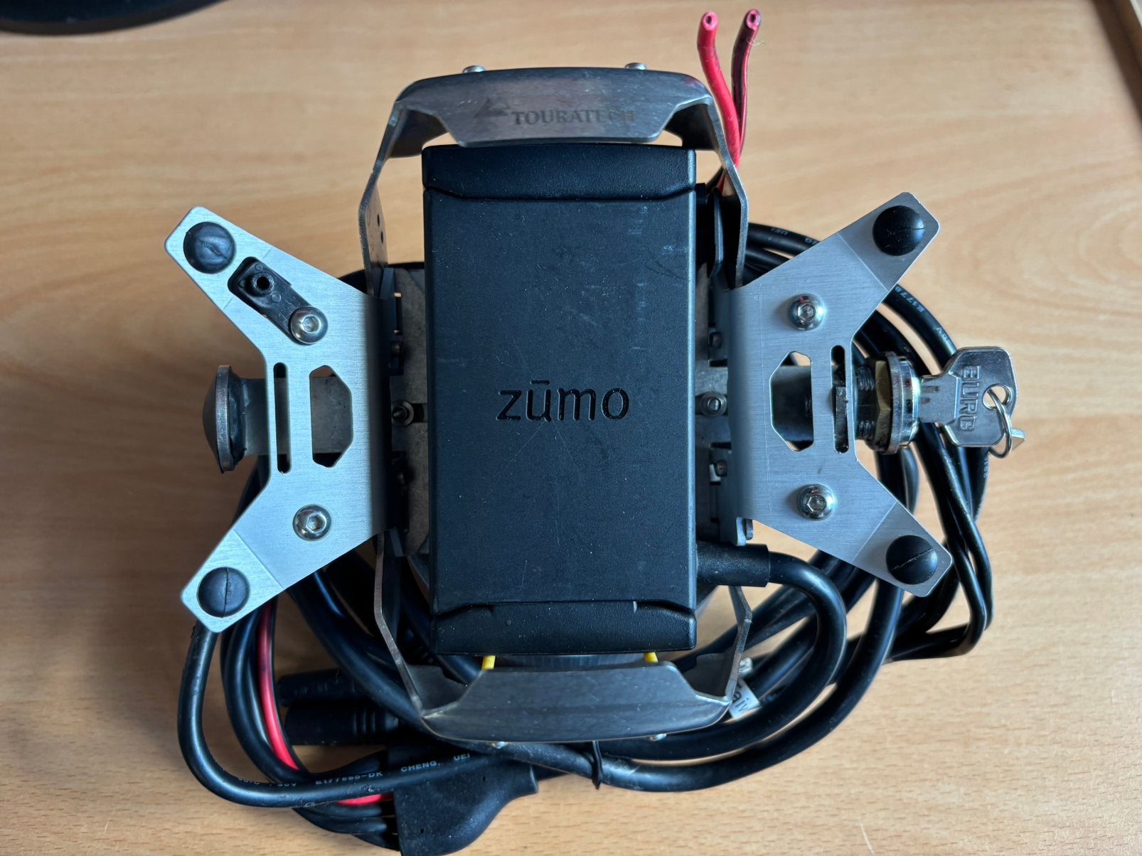 Touratech Zumo 590/595 motor navigatiehouder en auto houder, Ophalen of Verzenden