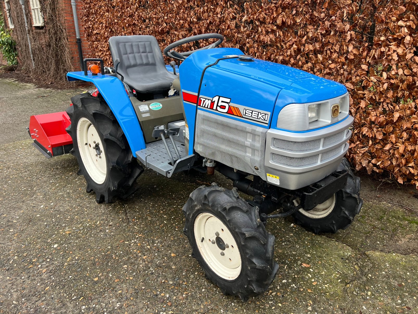 Iseki minitractor inclusief klepelmaaier|4x4|16PK|, Zakelijke goederen, Machines en Bouw | Tuin, Park en Bosbouw, Ophalen, Overige typen