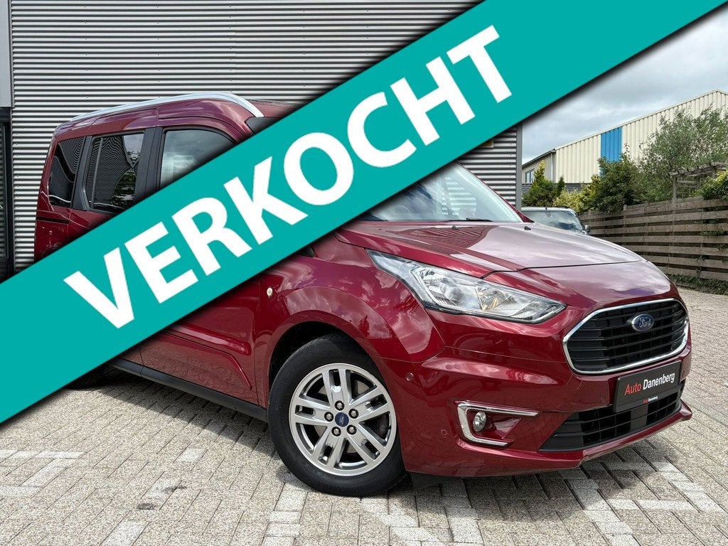 Ford Tourneo Connect 1.0 Titanium MPV! CAMERA,GARANTIE,PANO,, Voorwielaandrijving, Zwart, Origineel Nederlands, Bedrijf
