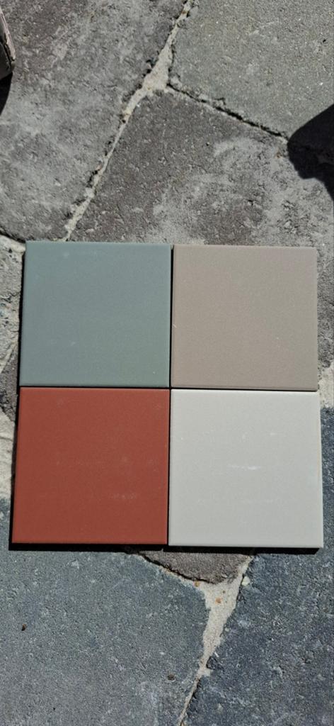 CESI hoogwaardige full body color tegels 10x10, Doe-het-zelf en Verbouw, Tegels, Ophalen, Keramiek, Nieuw, Minder dan 20 cm