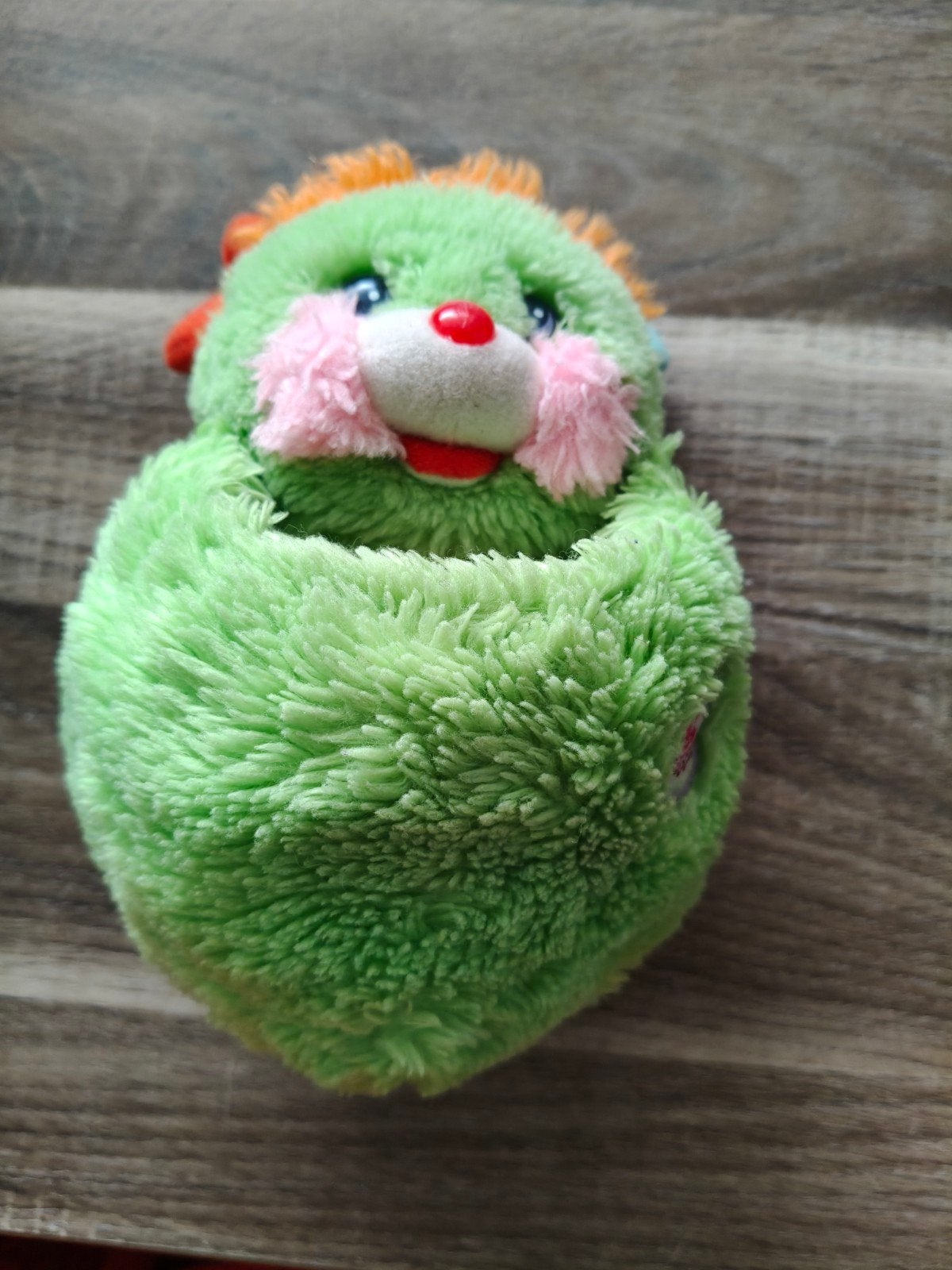 Groene Popple knuffel - Vintage speelgoed, Overige merken, Overige karakters, Overige typen, Ophalen of Verzenden