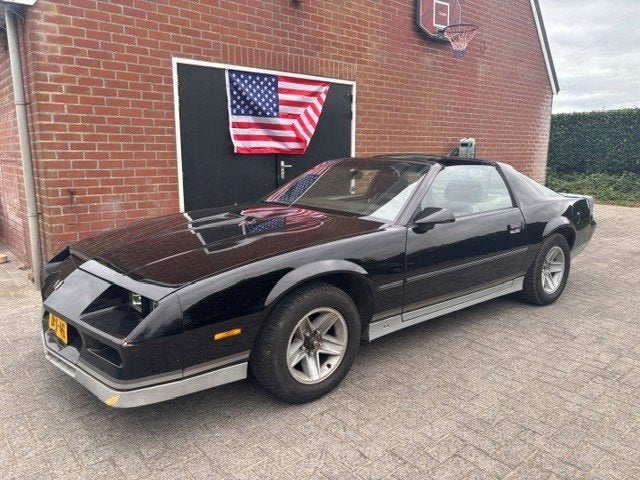 Chevrolet Camaro 5.0 Z28e Targa V8 1984 Zwart belastingvrij, Auto's, Automaat, Achterwielaandrijving, 5000 cc, Zwart