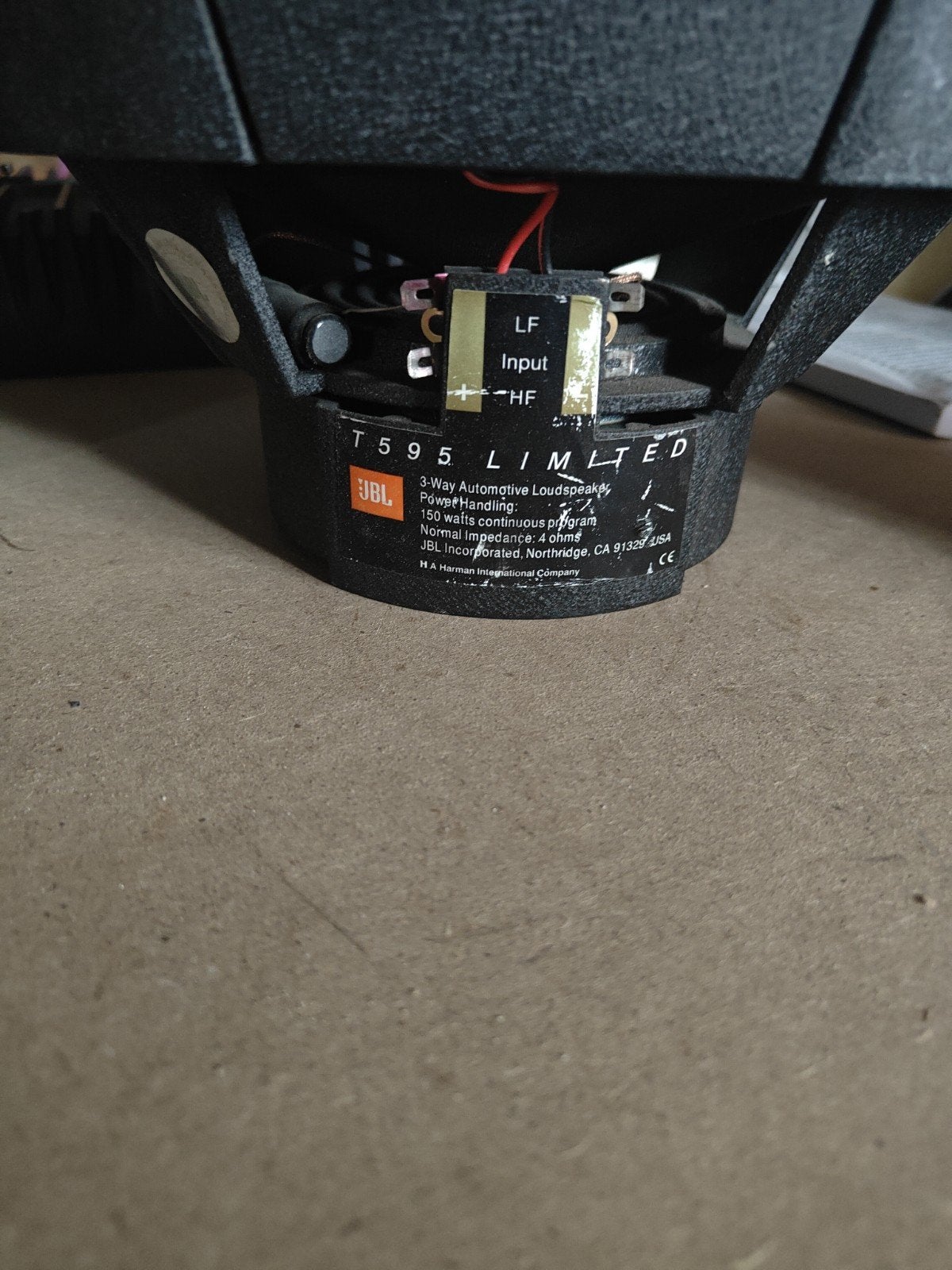 JBL T595 Limited 3-weg autoluidsprekers, Auto diversen, Autospeakers, Ophalen of Verzenden, Gebruikt