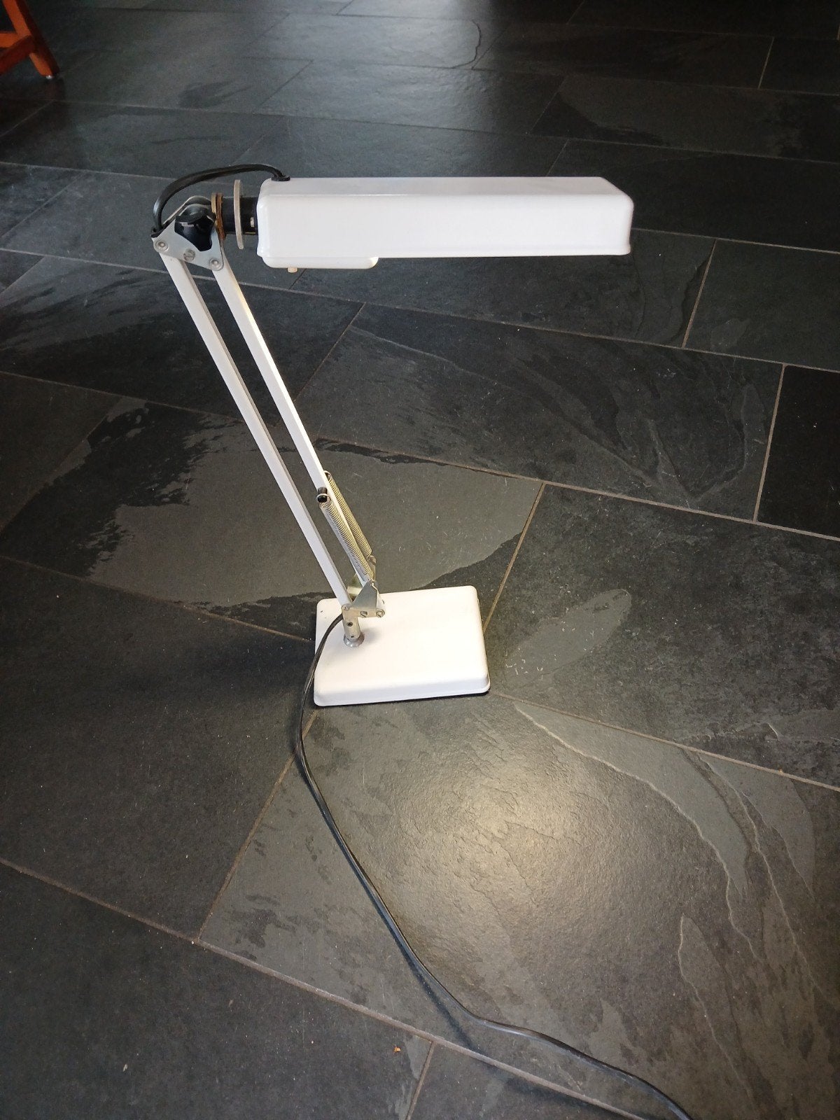 vintage uittrekbare burolamp, Huis en Inrichting, Ophalen, Leeslamp