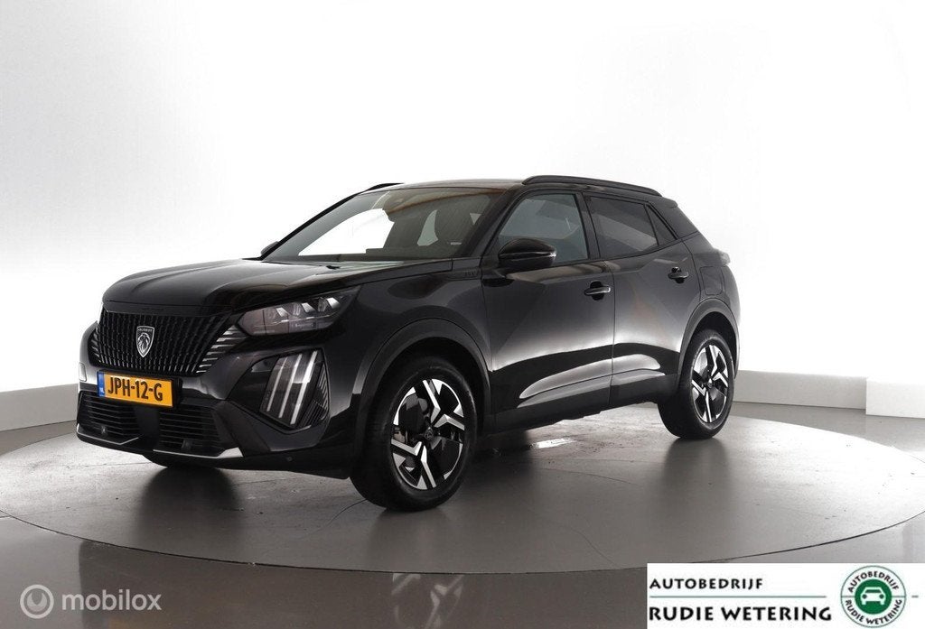 Peugeot 2008 1.2 Hybrid 136 GT automaat leer|led|cam360|ecc|, Auto's, 1272 kg, 136 pk, Gebruikt, 1199 cc