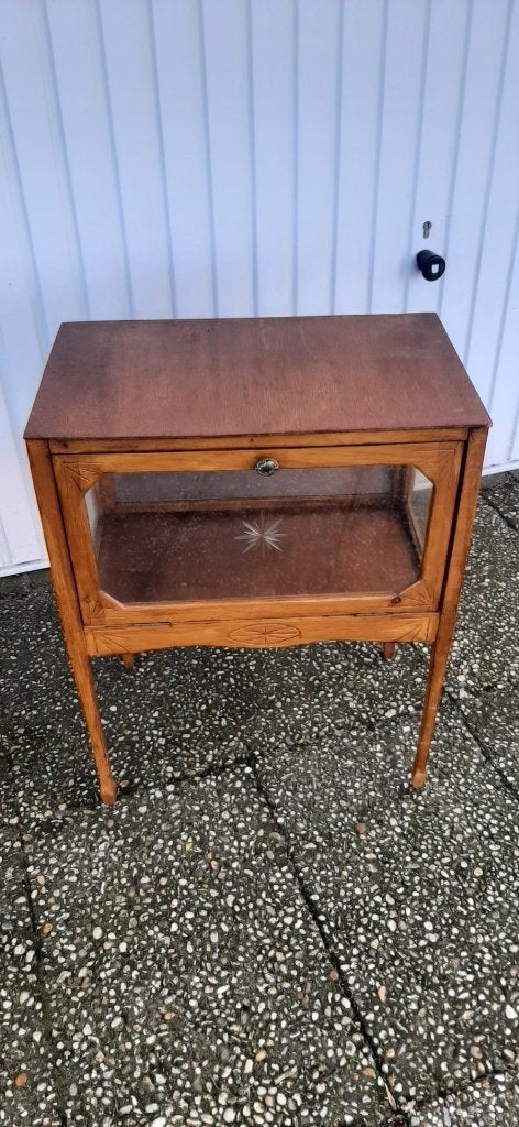 vintage theekastje, Ophalen
