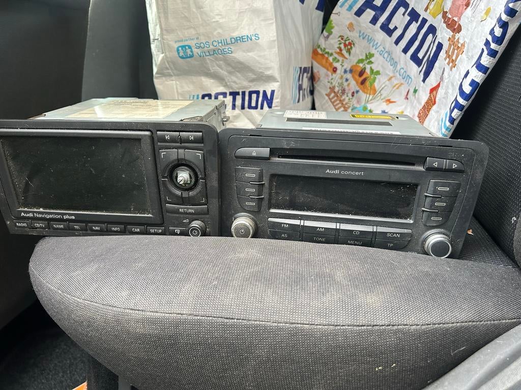 Originele Audi radio's Audi A3 Sportback, Ophalen of Verzenden, Gebruikt