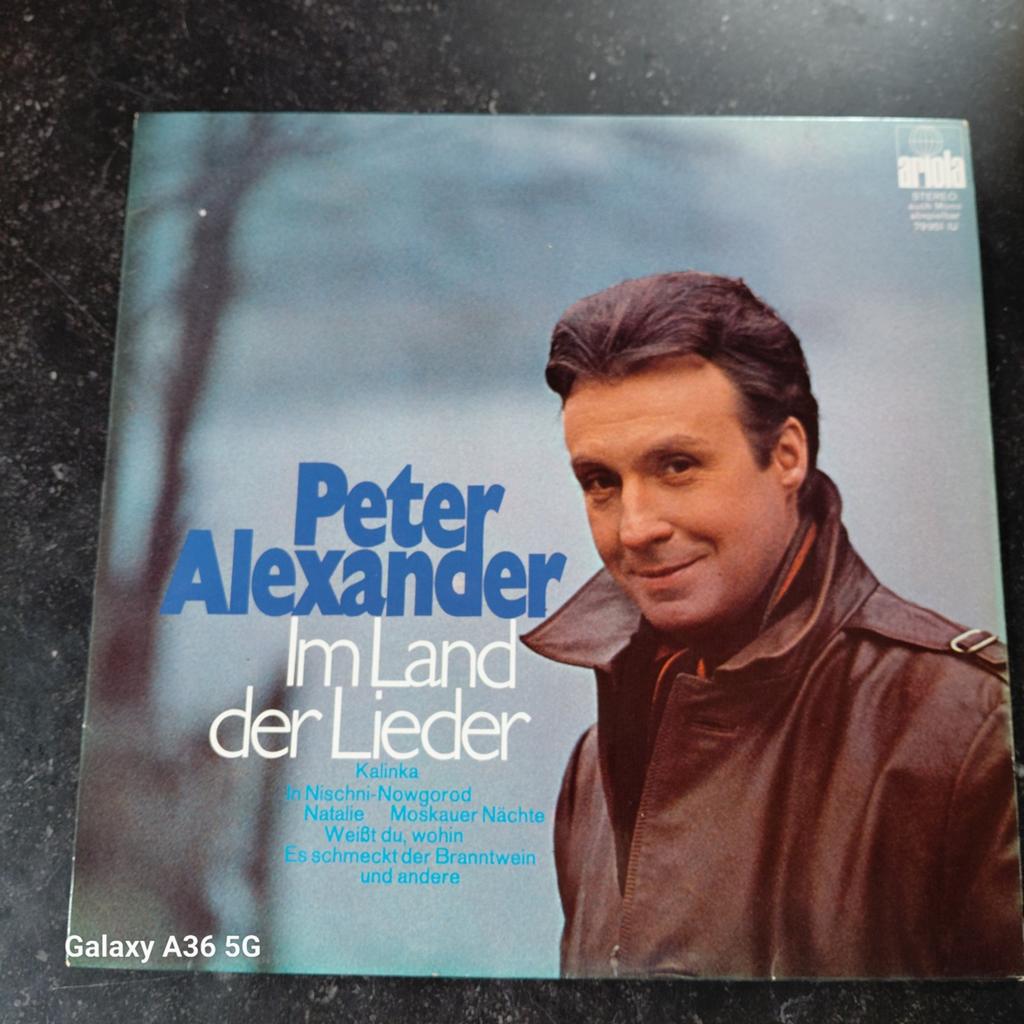 Peter Alexander - Im Land der Lieder LP (1970), Cd's en Dvd's, Vinyl | Pop, Gebruikt, 1970 - 1979, 12 inch, Ophalen of Verzenden