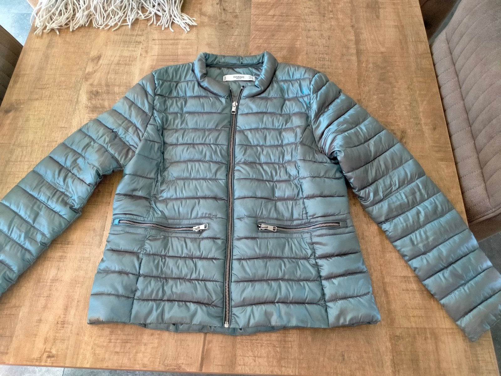 Mango tussenjas maat 40, Kleding | Dames, Mango Basics, Ophalen of Verzenden, Zo goed als nieuw, Maat 38/40 (M)