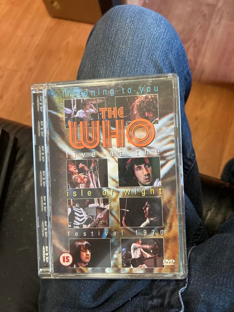 The Who Live at the Isle of Wight Festival 1970 DVD, Vanaf 16 jaar, Ophalen of Verzenden, Gebruikt