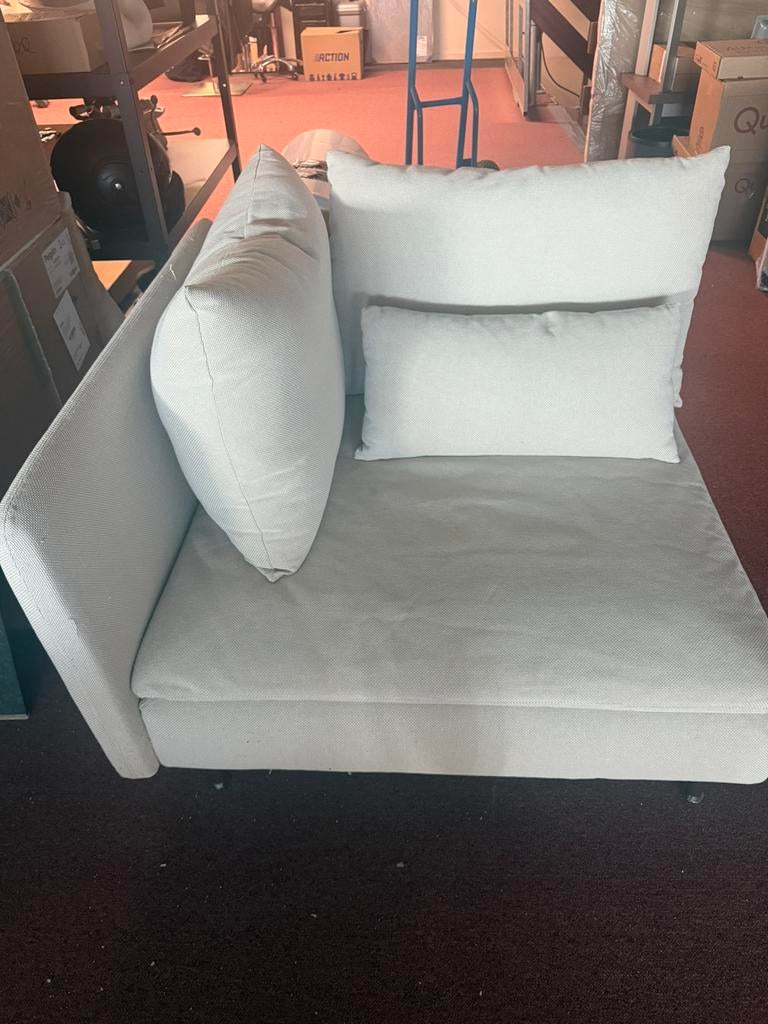 Hoekbankje 2 x, Huis en Inrichting, Banken | Sofa's en Chaises Longues, Ophalen, Gebruikt, Eenpersoons, 75 tot 100 cm