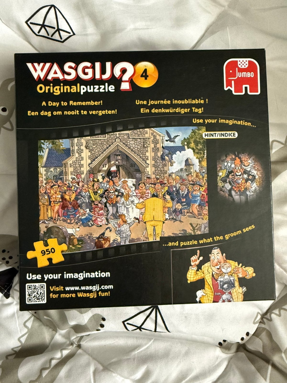 Wasgij puzzel 4 original 950 stukjes, Ophalen, 500 t/m 1500 stukjes, Zo goed als nieuw