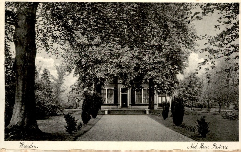 Wierden Ned. Herv. Pastorie # 137, Verzamelen, Ansichtkaarten | Nederland, Verzenden, 1920 tot 1940, Gelopen, Overijssel