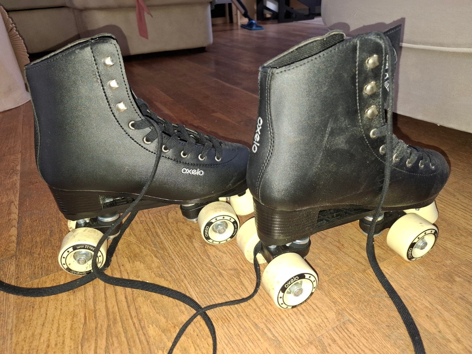 Oxelo rolschaatsen - Zwart, maat 40, Dames, Gebruikt, Overige typen, Ophalen