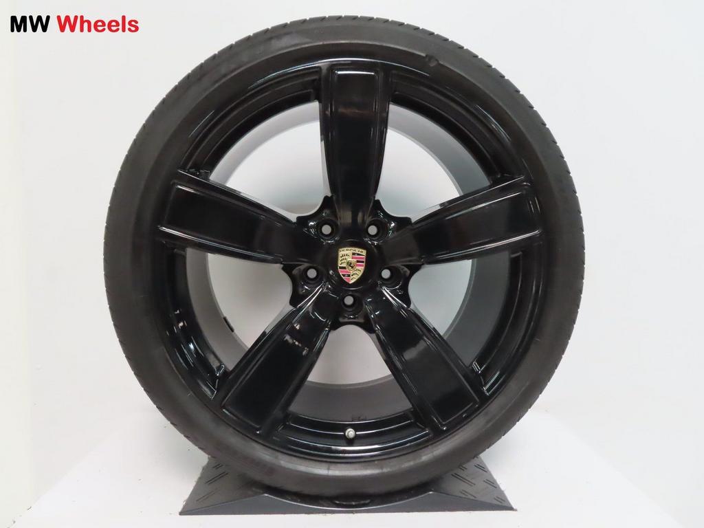 Originele Porsche Cayenne Coupe 22 inch velgen zomerbanden, Gebruikt, -, 285 mm, -