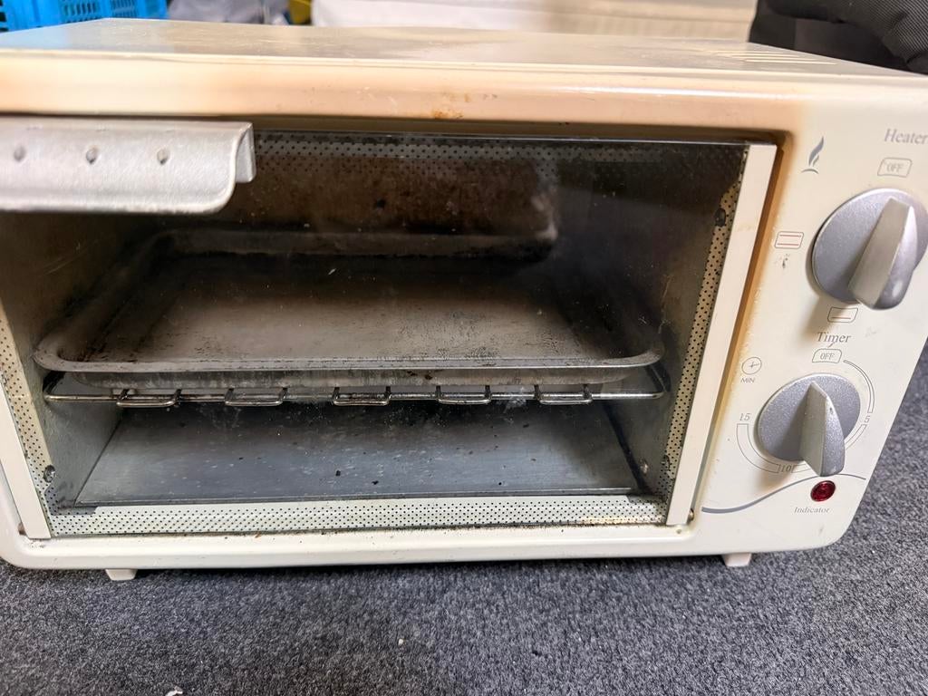 Elektrisch oventje camping, Caravans en Kamperen, Ophalen, Gebruikt