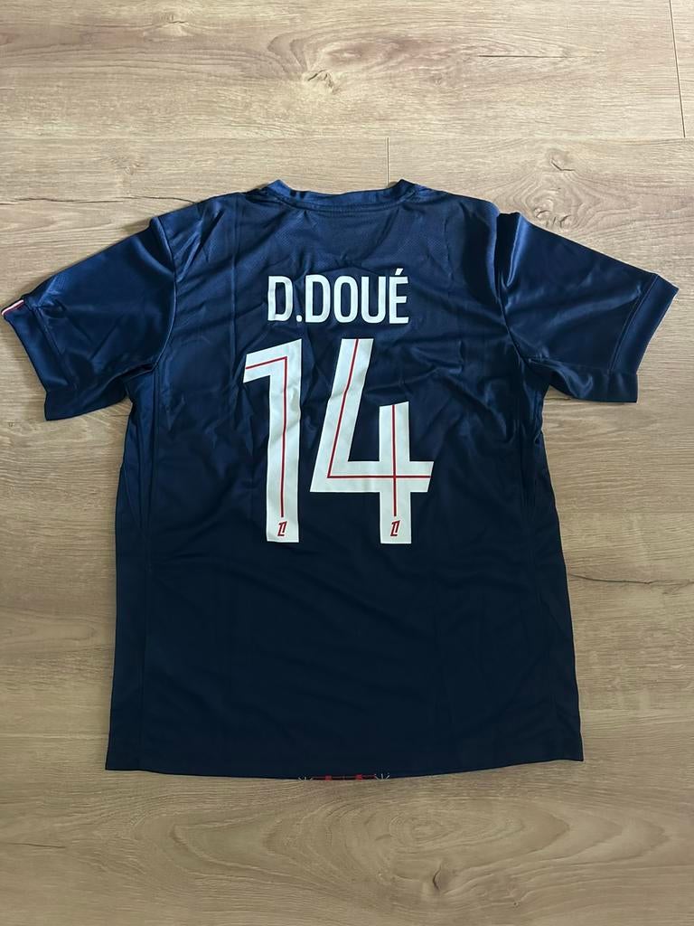 PSG 25/26 Home shirt - Désiré Doué #14 - Size: M, Maat M, Ophalen of Verzenden, Zo goed als nieuw, Shirt