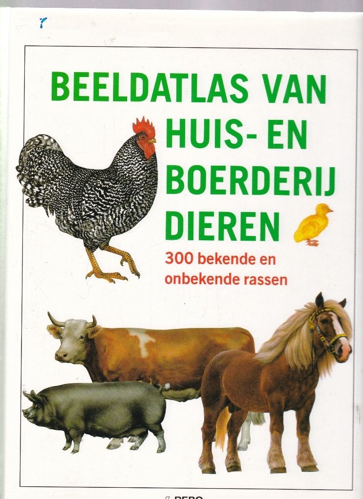 J Hinthaus; Beeldsatlas van huis-en boerderijdieren, Ophalen of Verzenden, Zo goed als nieuw, Paarden of Pony's