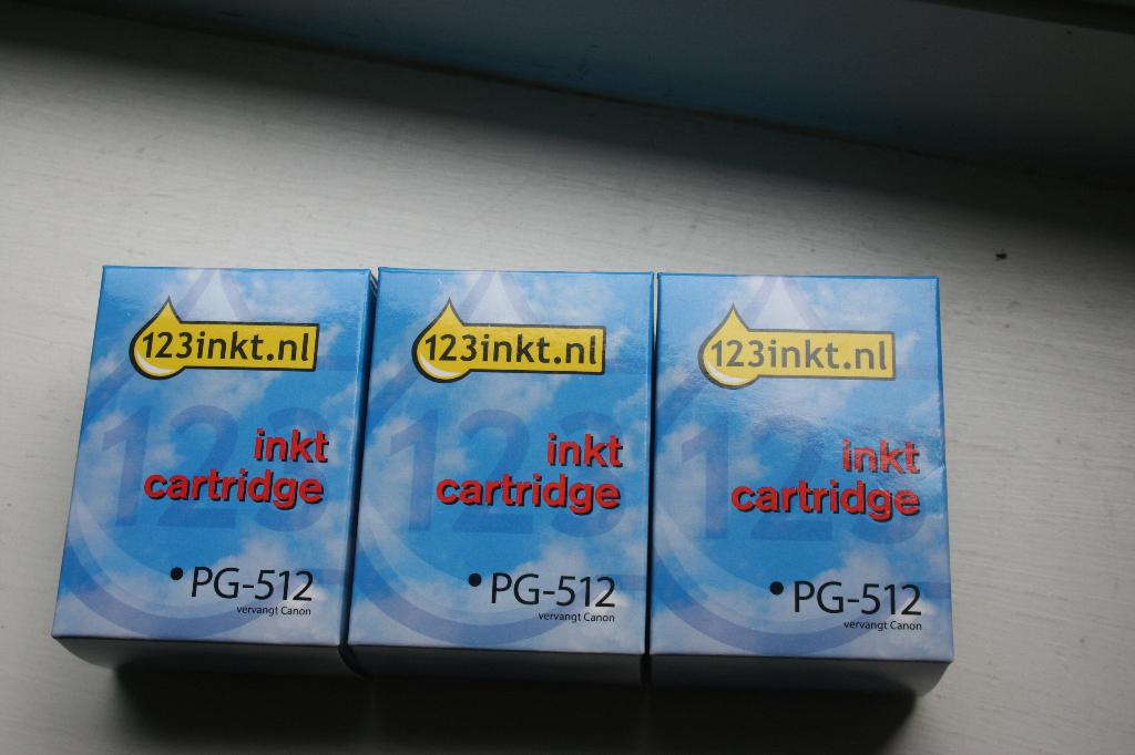 123 Inkt Cartridge  PG-512 Zwart Canon, Ophalen of Verzenden, Nieuw, Cartridge, 123inkt