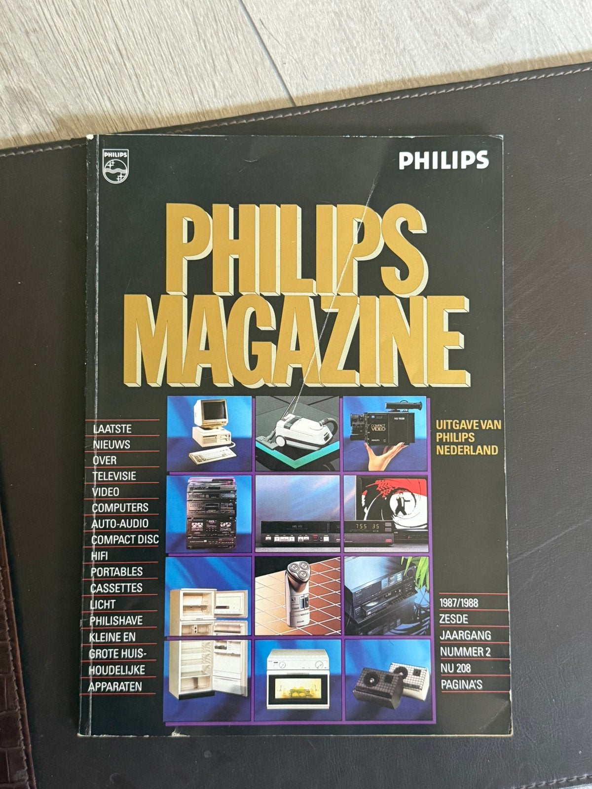 Philips Magazine 1987/1988 – Philips Nederland Catalogus., Ophalen, Zo goed als nieuw