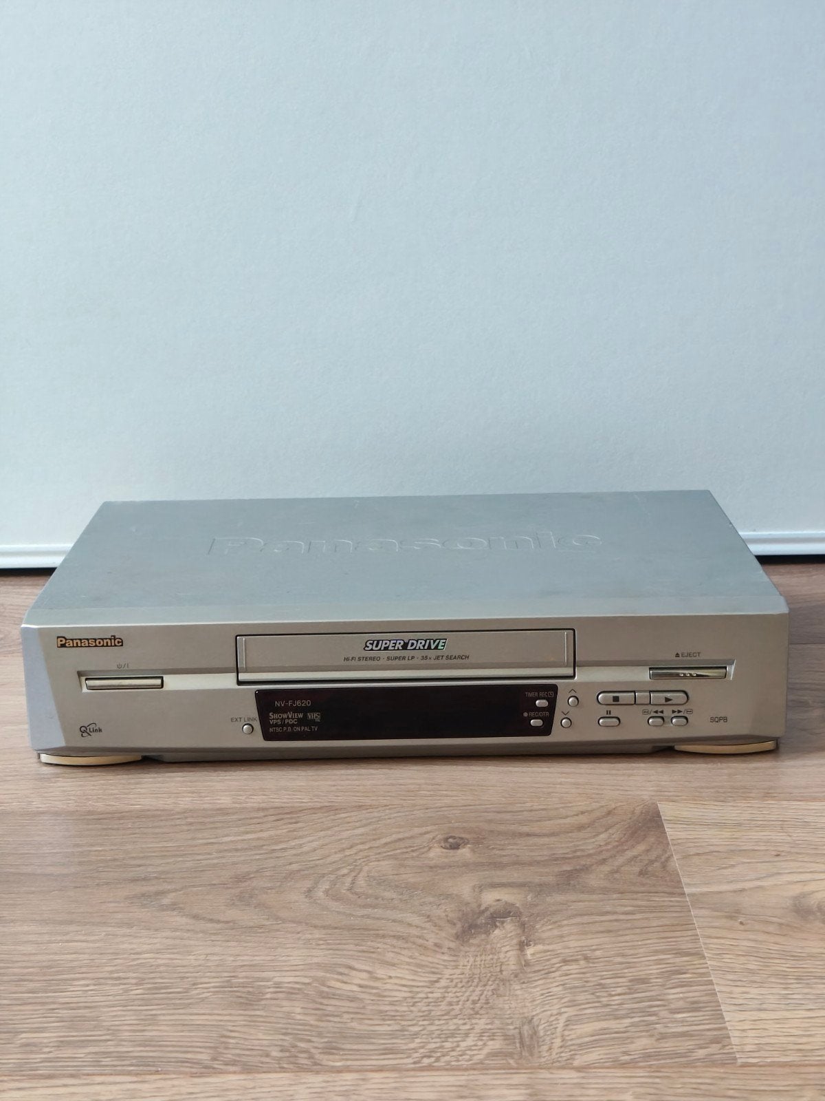 Panasonic NV-FJ620 Super Drive VHS-speler, Ophalen of Verzenden, Gebruikt, VHS-speler of -recorder