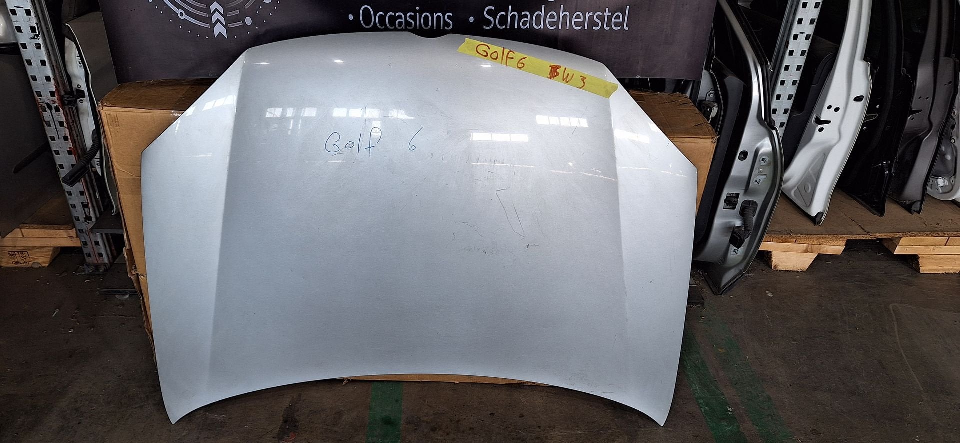 Motorkap Volkswagen Golf 6 BRILJANTSCHWARZ (L041), Gebruikt, -, -, Ophalen of Verzenden