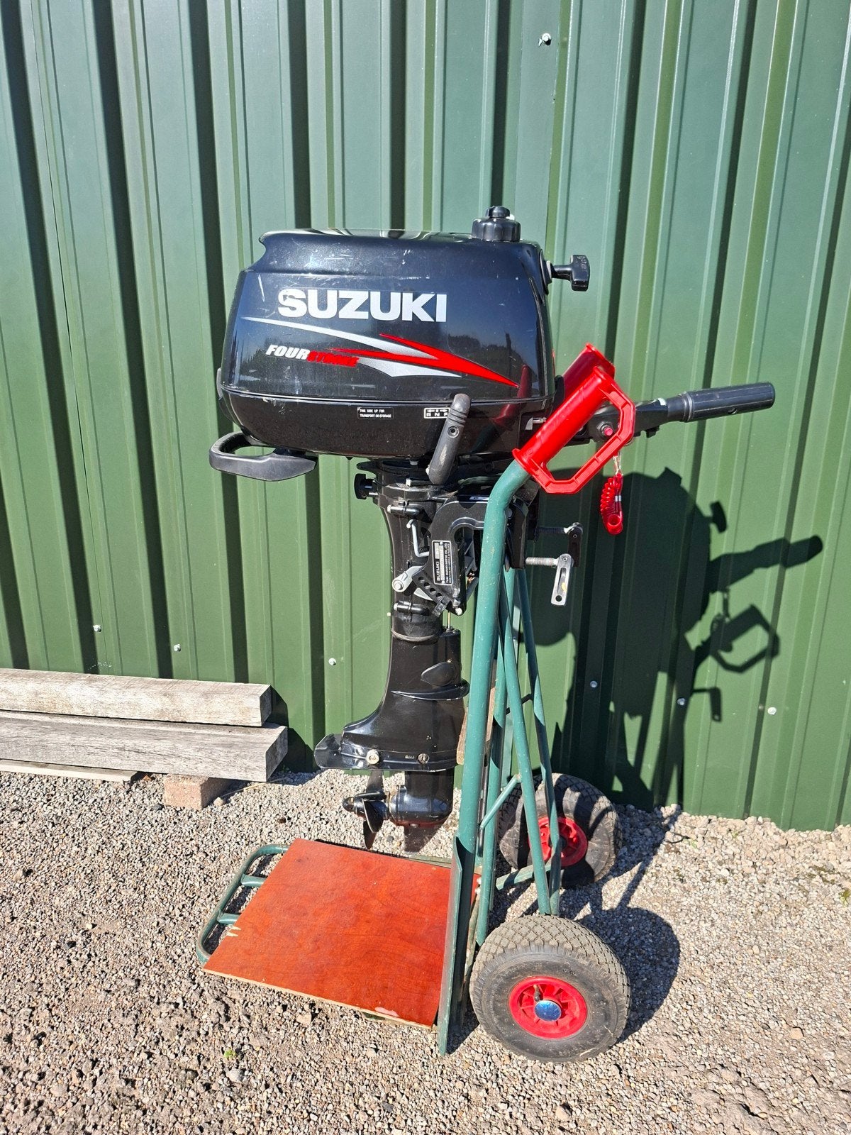 buitenboordmotor suzuki, Ophalen, Zo goed als nieuw