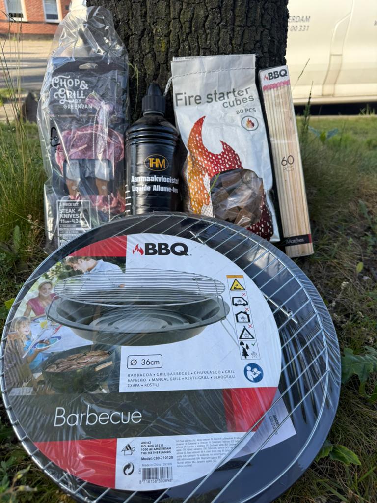 Zomertip - compleet Barbecue pakket bbq partijverkoop, Tuin en Terras, Ophalen, Nieuw