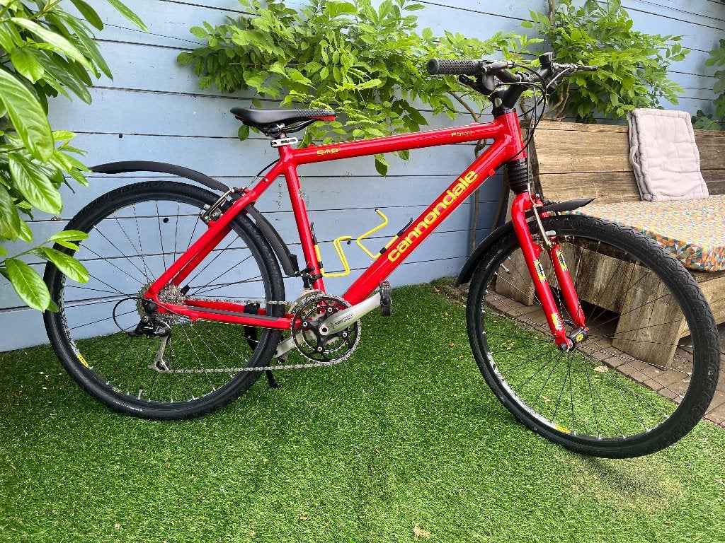 Cannondale quick 26 inch, Velgrem, 49 tot 53 cm, Zo goed als nieuw, Geen vering