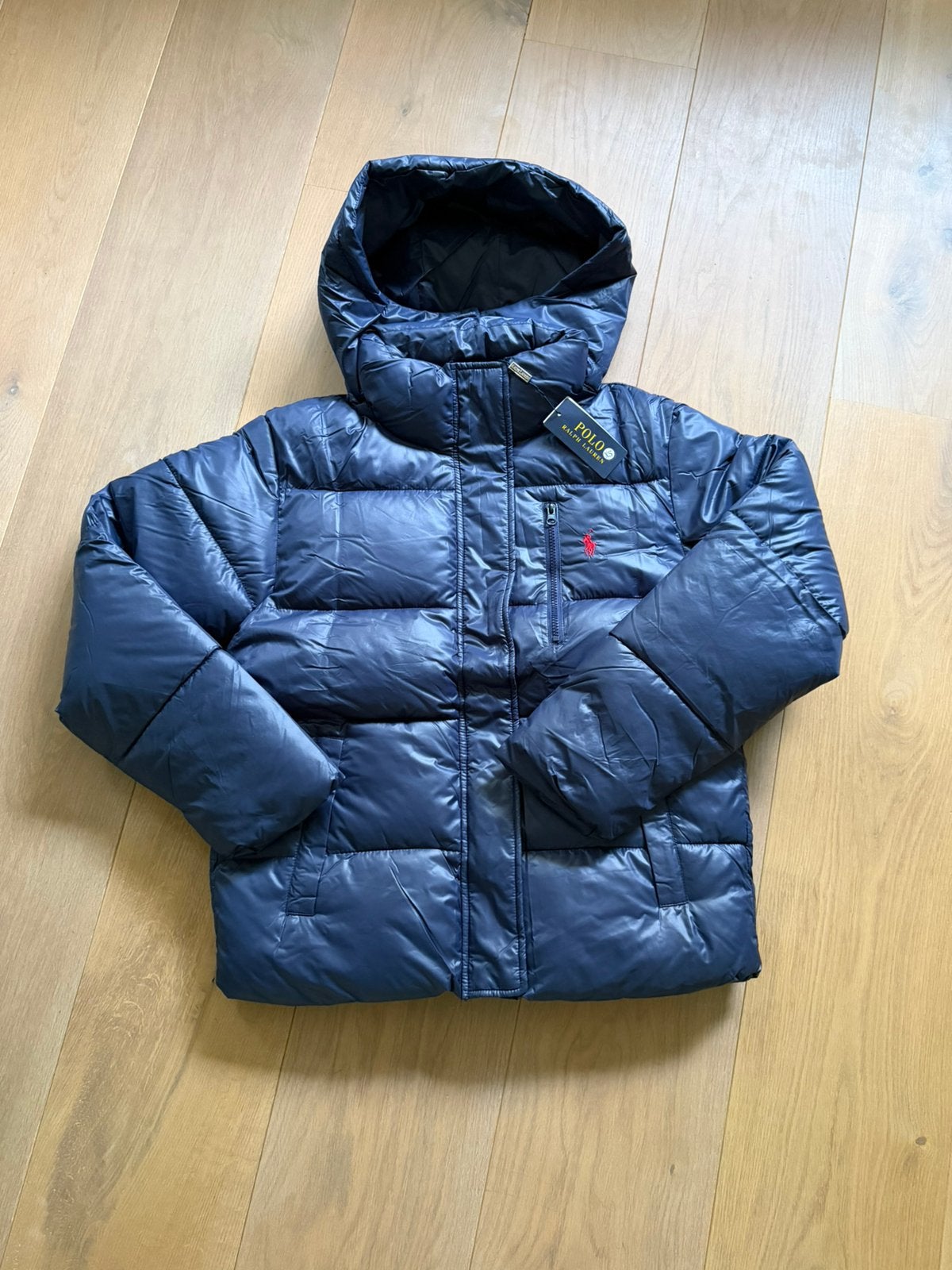 Winterjas Ralph Lauren maat XS, Ophalen of Verzenden, Zo goed als nieuw, Maat 46 (S) of kleiner, Blauw