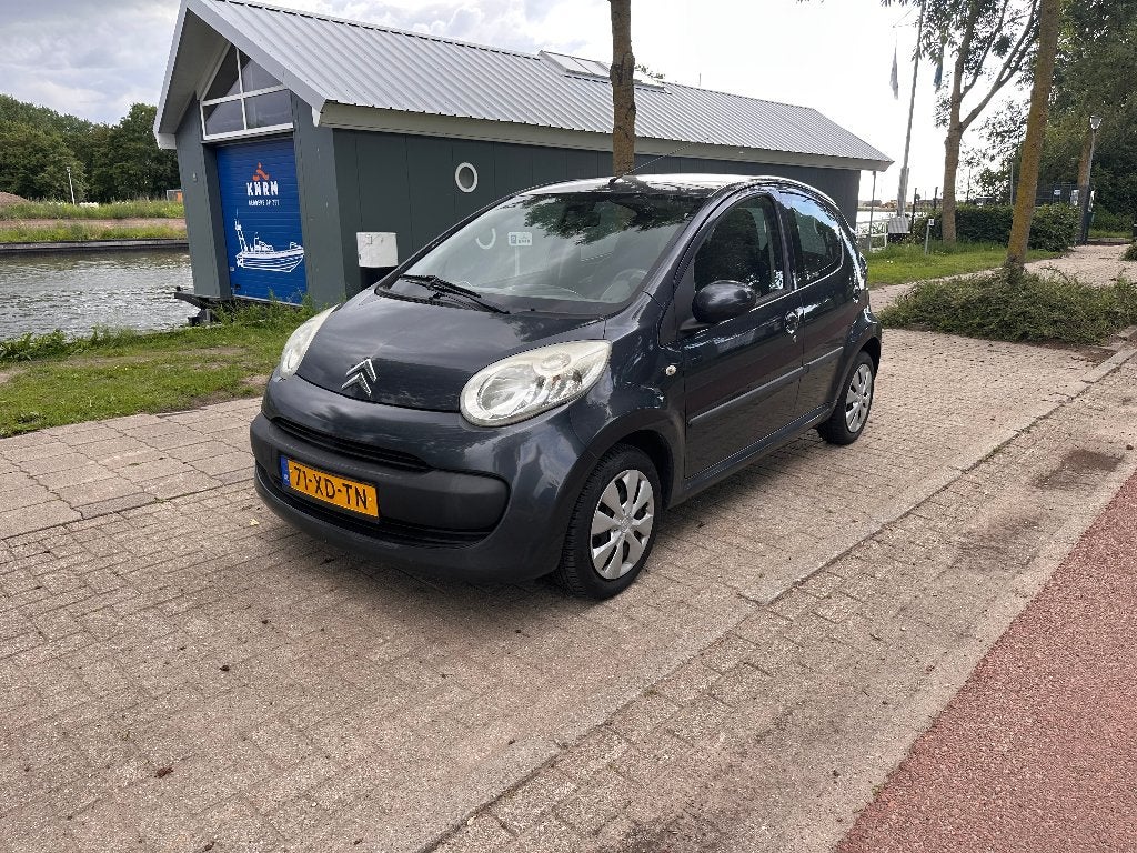 Citroën C1 1.0 5-DRS AIRCO nieuwe APK, Voorwielaandrijving, Zwart, 4 stoelen, C1