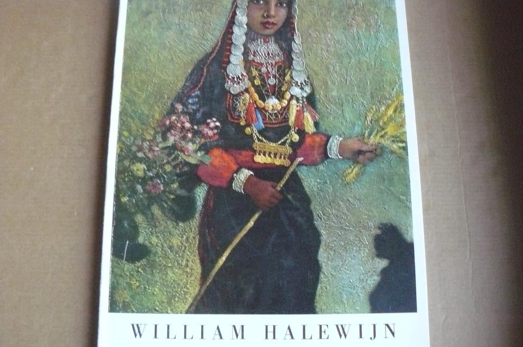 WILLIAM HALEWIJN / gesigneerd / kasteel Genhoes / 1966, Ophalen of Verzenden, Gelezen